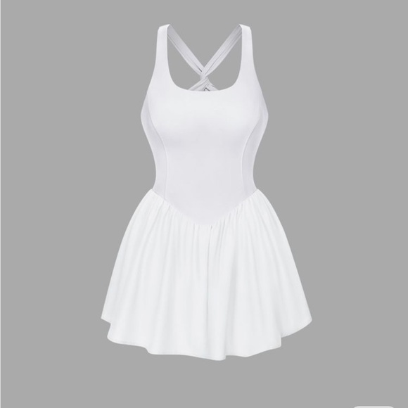 HALARA White Women's Dress - Picture 2 of 4